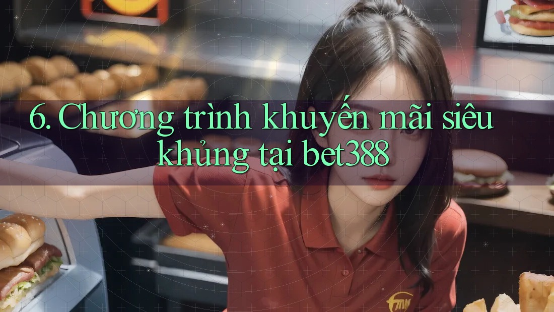 6. Chương trình khuyến mãi siêu khủng tại bet388 6. Chương trình khuyến mãi siêu khủng tại bet388