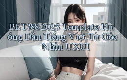 bet388 2025 template hướng dẫn tiếng Việt từ góc nhìn UXUI
