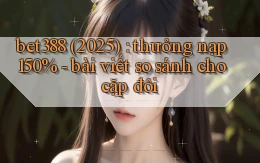 bet388 (2025) thưởng nạp 150%   bài viết so sánh cho cặp đôi