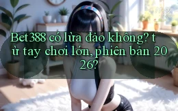 Bet388 có lừa đảo không từ tay chơi lớn, phiên bản 2026