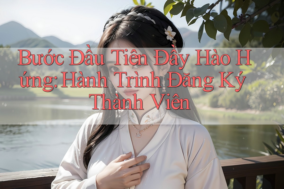 Bước Đầu Tiên Đầy Hào Hứng: Hành Trình Đăng Ký Thành Viên