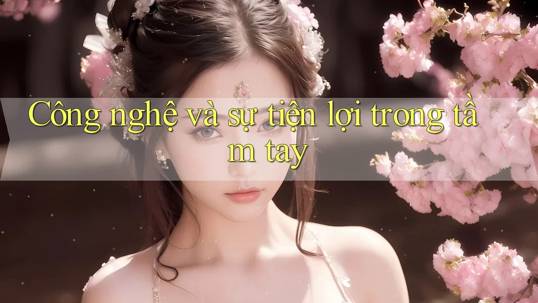 Công nghệ và sự tiện lợi trong tầm tay