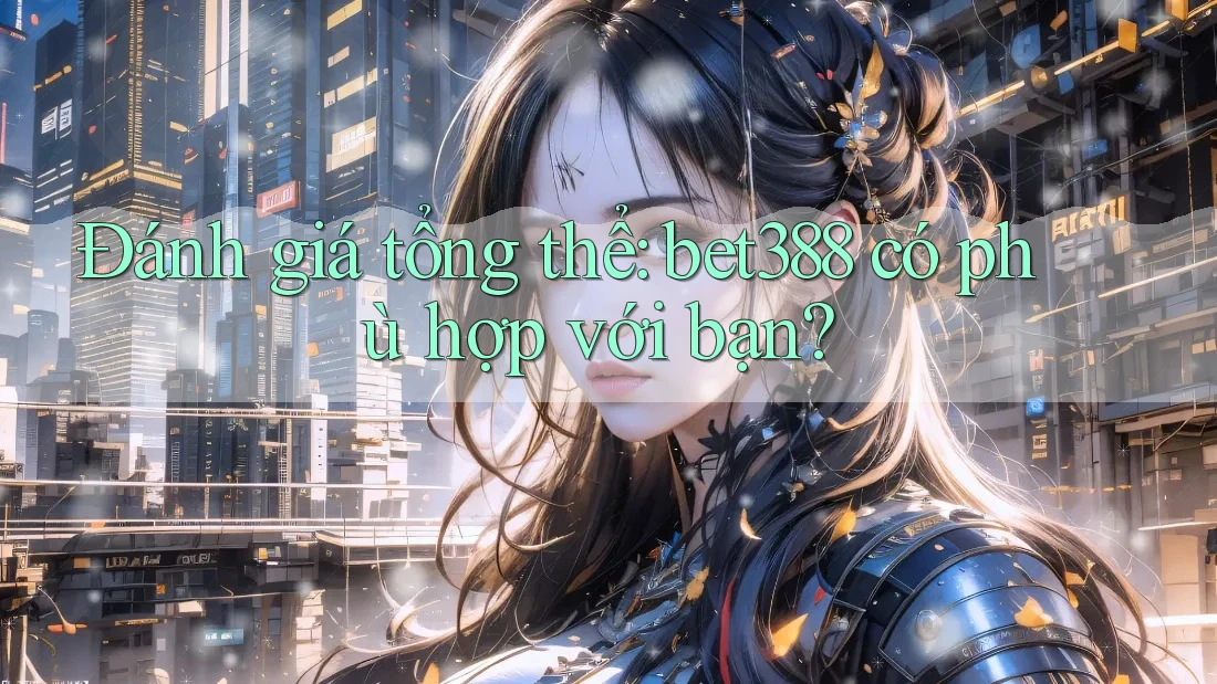 Đánh giá tổng thể: bet388 có phù hợp với bạn?