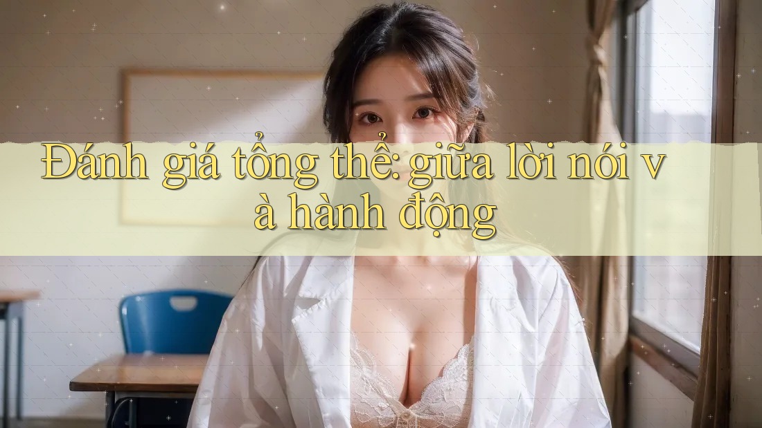 Đánh giá tổng thể: giữa lời nói và hành động
