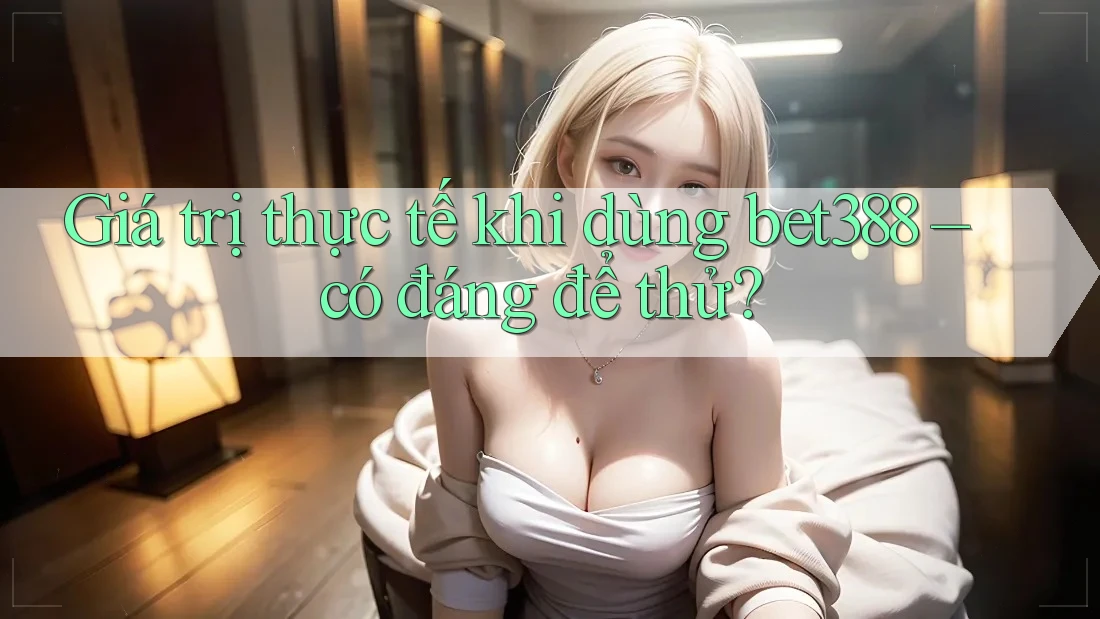 Giá trị thực tế khi dùng bet388 – có đáng để thử?