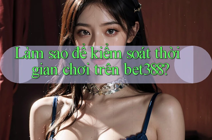 Làm sao để kiểm soát thời gian chơi trên bet388?