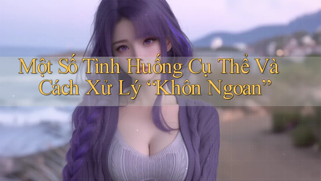 Một Số Tình Huống Cụ Thể Và Cách Xử Lý “Khôn Ngoan” Một Số Tình Huống Cụ Thể Và Cách Xử Lý “Khôn Ngoan”