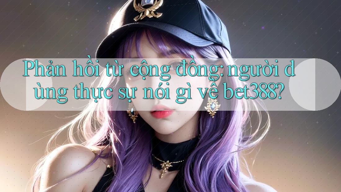 Phản hồi từ cộng đồng: người dùng thực sự nói gì về bet388? Phản hồi từ cộng đồng: người dùng thực sự nói gì về bet388?