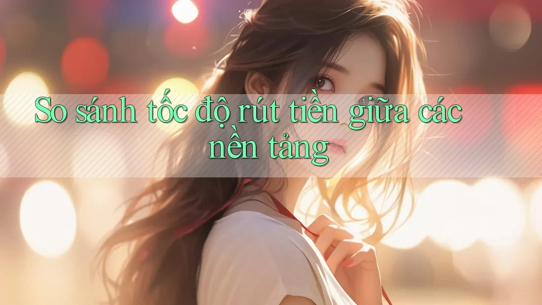 So sánh tốc độ rút tiền giữa các nền tảng So sánh tốc độ rút tiền giữa các nền tảng