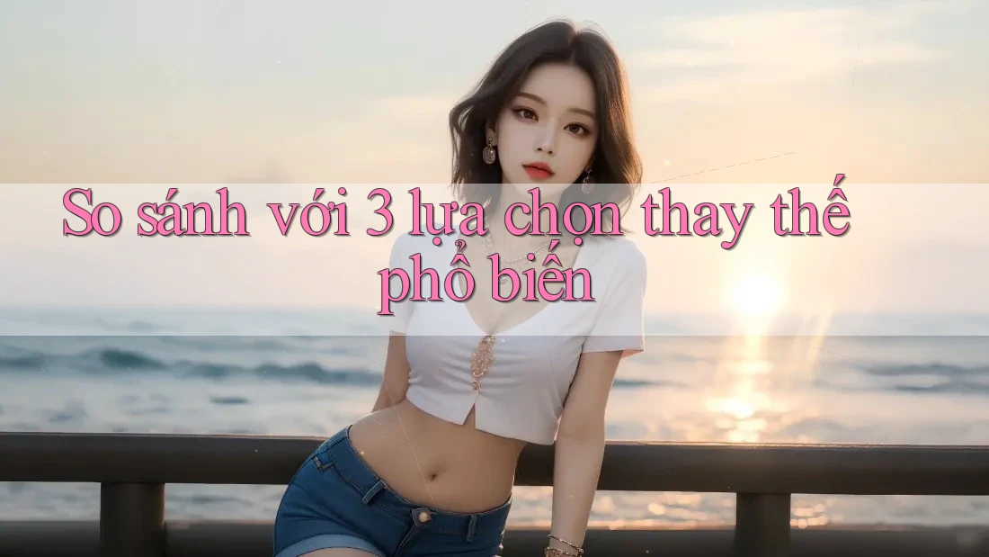So sánh với 3 lựa chọn thay thế phổ biến So sánh với 3 lựa chọn thay thế phổ biến