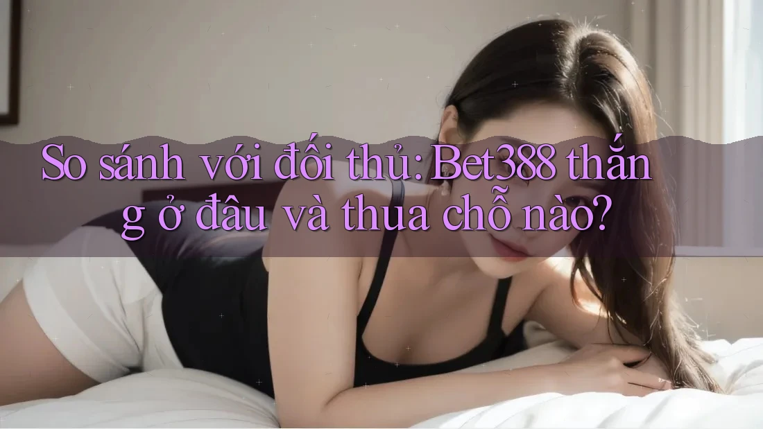 So sánh với đối thủ: Bet388 thắng ở đâu và thua chỗ nào?