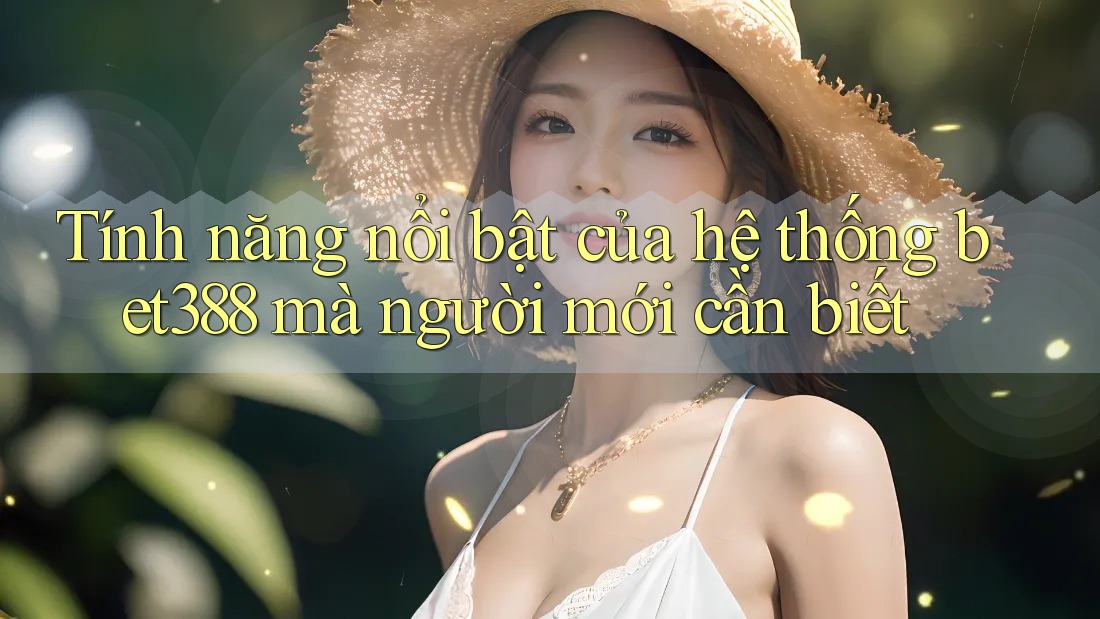 Tính năng nổi bật của hệ thống bet388 mà người mới cần biết