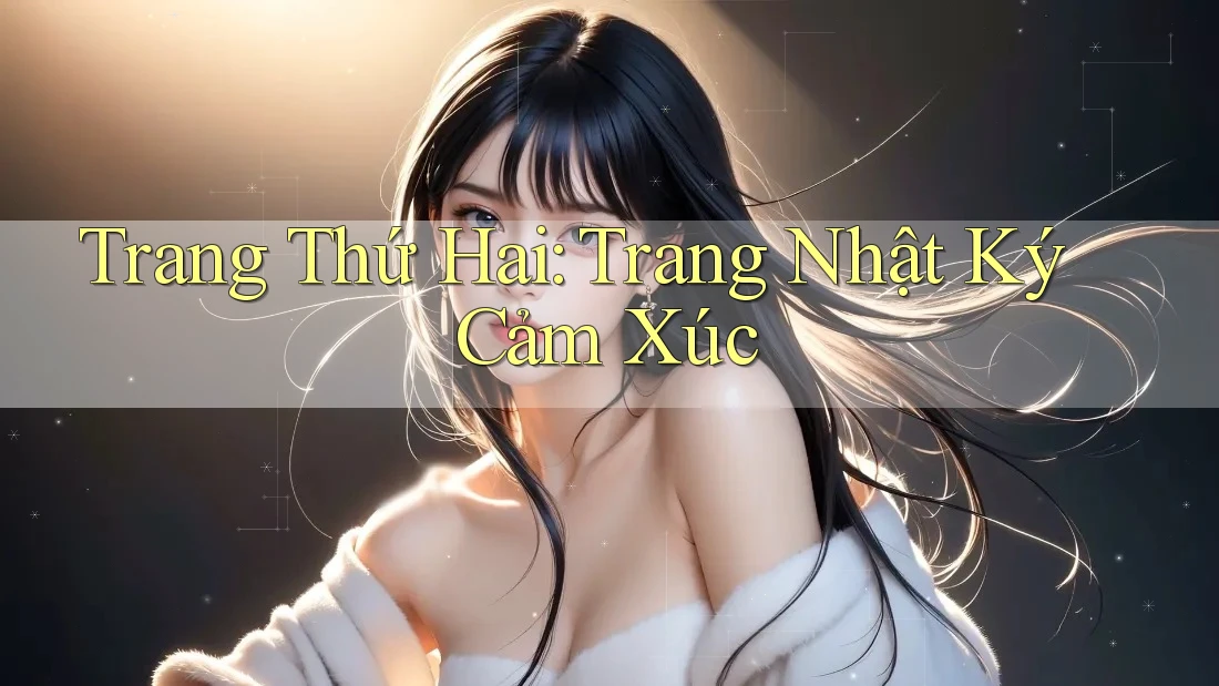 Trang Thứ Hai: Trang Nhật Ký Cảm Xúc Trang Thứ Hai: Trang Nhật Ký Cảm Xúc