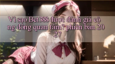 Vì sao Bet388 được đánh giá cộng đồng quan tâm phiên bản 2027